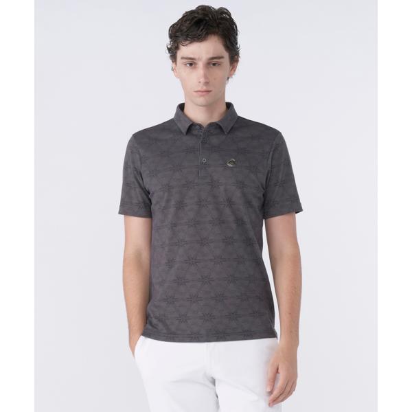 公式 ランバンスポール シーズンモチーフプリント半袖シャツ 男性 クーリング 吸汗 UV ストレッチ...