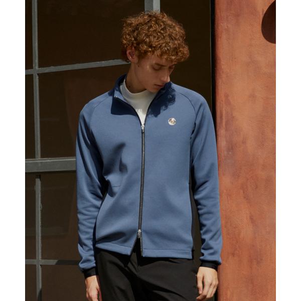 公式 ランバン スポール ファンクショナルジャージーブルゾン 男性 部分吸汗 UV ストレッチ スウ...