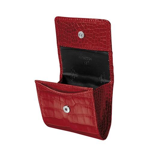 【MIGNON】クロコサヴァナ　レッド【957455M】コインケース、財布