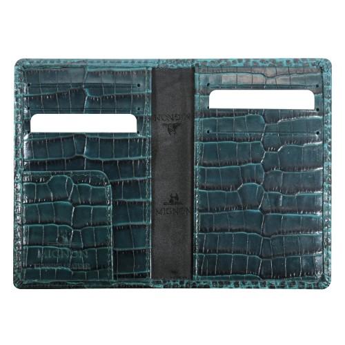 【ＭＩＧＮＯＮ】カードケース　クロコサヴァナ　コルベール