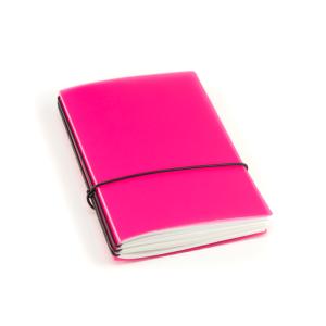 x17】A6 NOTEBOOK ハードスキン（ポリプロピレン） レッド ノート3冊