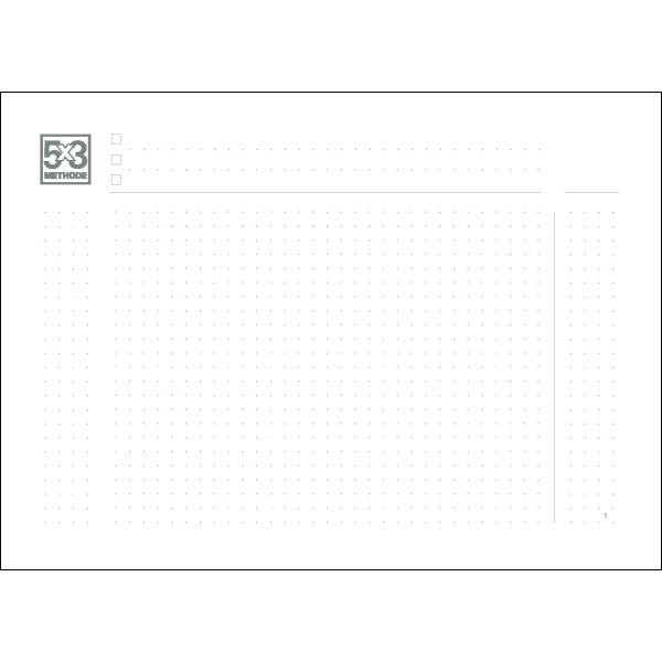 【X47】A5+ リフィル 【Note 5ｘ3メソッド】178ｑ