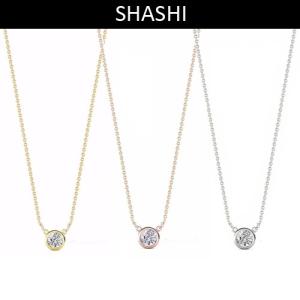 Shashi(シャシ) ソリティアネックレス SOLITAIRE NECKLACE ロンハーマン取扱｜designbox