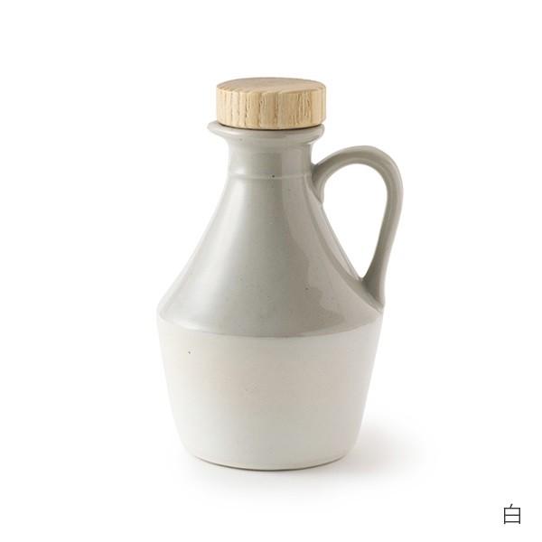 かもしか道具店 陶製のオイルポット オリーブオイルの保管に最適