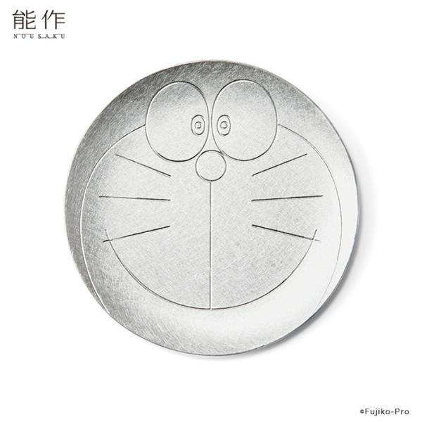 能作 ドラえもん小皿 錫100％ デザート アクセサリートレー コースターとしても