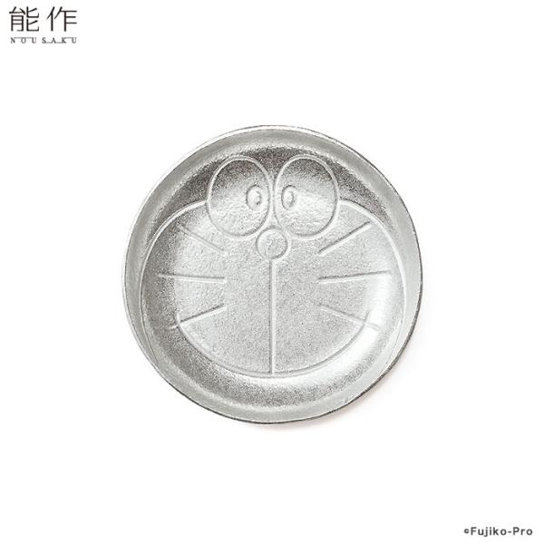 能作 ドラえもん豆皿 錫（すず）100％ 日本製 アクセサリートレー コースターとしても