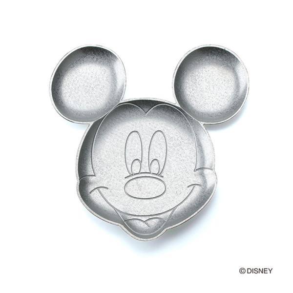 能作 ミッキーマウス プレート 錫（すず）製 ディズニー 贈り物 皿 ギフト