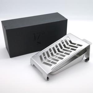 大根おろしがシャキシャキに おろし金 総ステンレス おろし器 17 ジュウナナド 日本製 箱入り ギフト シゲル工業