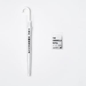 生地が交換できるビニール傘 強化プラスチック FRP グラスファイバー THE UMBRELLA　WHITE 日本製