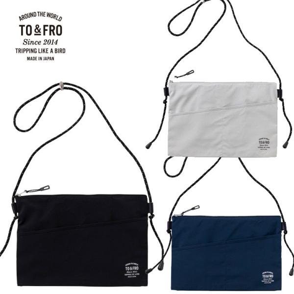 TO＆FRO パッカブルポーチ サコッシュ A5サイズ PACKABLE　POUCH　?SQUARE...
