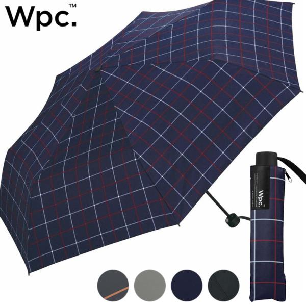 WPC 折りたたみ傘 晴雨兼用 耐風 大きめ UNISEX WIND RESISTANCE FOLD...