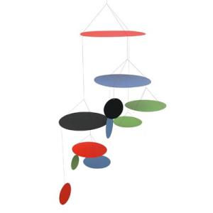 デンマーク Livingly（リビングリー）UFOモビール　レッド/ブルー/グリーン