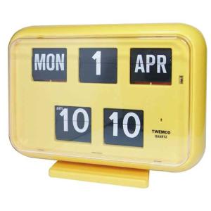 TWEMCO トゥエンコ 掛置兼用 パタパタ時計 フリップクロック