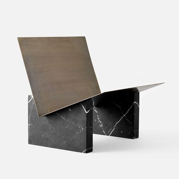 MENU モニュメンツマガジンホルダー マーブル／ブラス 6410539