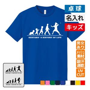陸上 ドライ Tシャツ 吸汗 速乾 メッシュ キッズ ジュニア 名入れ無料