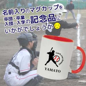 卒団 記念品 野球マグカップ 名入れ無料 オリ...の詳細画像5