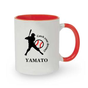 卒団 記念品 野球マグカップ 名入れ無料 オリ...の詳細画像1