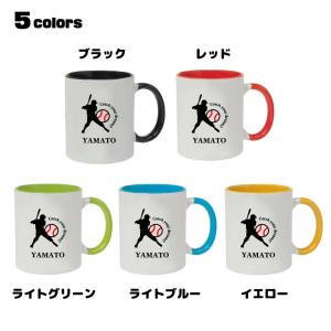 卒団 記念品 野球マグカップ 名入れ無料 オリ...の詳細画像4