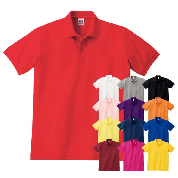 在庫処分  ポロシャツ  セール SALE 無地 半袖 141-NVP printstar 5.8o...