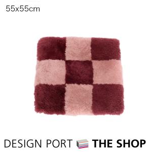 川島織物セルコン ムートン シートクッション 45X45cm オーストラリア