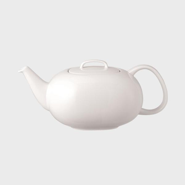 ローゼンタール ティーポット 1.5L ムーン ホワイト 紅茶ポット ティーポット 陶器 Rosen...