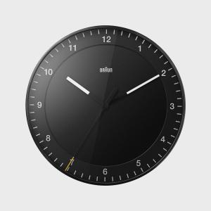 海外正規品】 BRAUN ブラウン ウォールクロック BNC006BKBK : 王様舶来