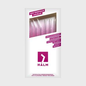 ストロー ガラス HALM ハルム社 6pcsセット 繰り返し使える