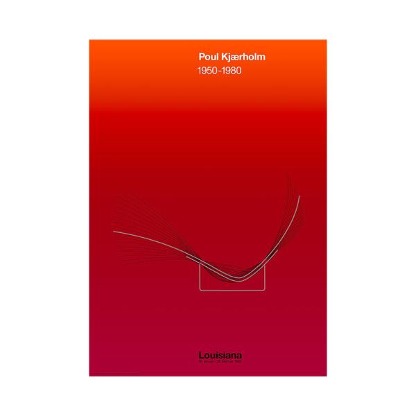 A1ポスター Poul Kjaerholm ポールケアホルム - PK24 graphic draw...