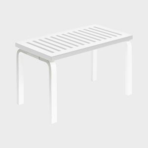 ベンチ 長椅子 ベンチ アルテック artek ベンチ 153B 白 ダイニングベンチ ベンチソファー ベンチシート ベンチ 木製 artek アアルト 北欧 正規品 クーポン不可｜designshop-jp