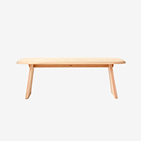 スツール more trees モアトゥリーズ ロング 120cm ダイニングベンチ 二人掛け ヒノ...