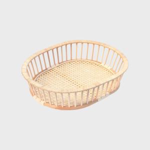 ツルヤ商店 籐バスケット maru S(籐 ラタン カゴ バスケット 収納かご