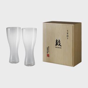 松徳硝子 うすはり うすはりグラス ビールグラス ピルスナー 2個 セット 355ml 木箱入 shotoku glass グラス おしゃれ 日本製 松徳硝子 うすはり｜designshop-jp