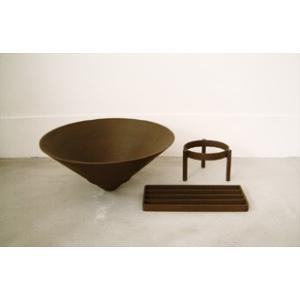 火鉢 南部鉄器 釜定 おしゃれ デザイン シン...の詳細画像1