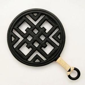 南部鉄器 鍋敷き OIGEN トリベット 波紋 D-55 薪ストーブ クッキング