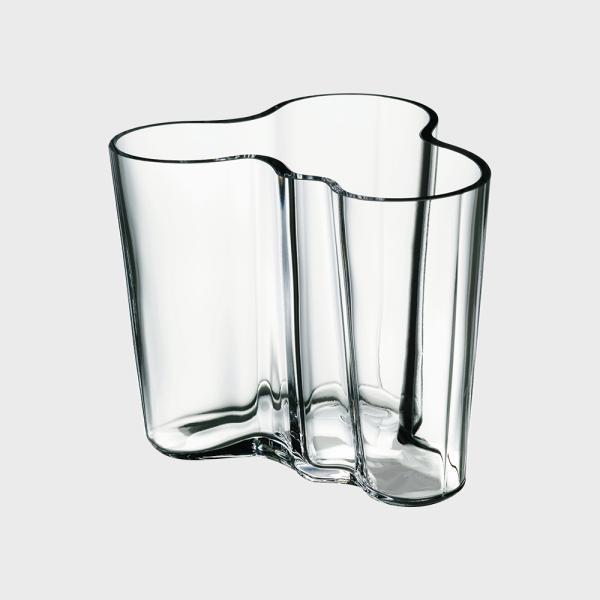 イッタラ アアルト フラワーベース アアルトベース クリア M H12cm iittala 花瓶 花...