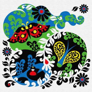 Kinpro Design ファブリック 当店一番人気 アート 北欧 30cm 30cm アートパネル Lib s1 Mサイズ