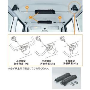 HONDA ホンダ ACTY VAN アクティバン 純正 ルーフインナークロスバー A フロント用 ...