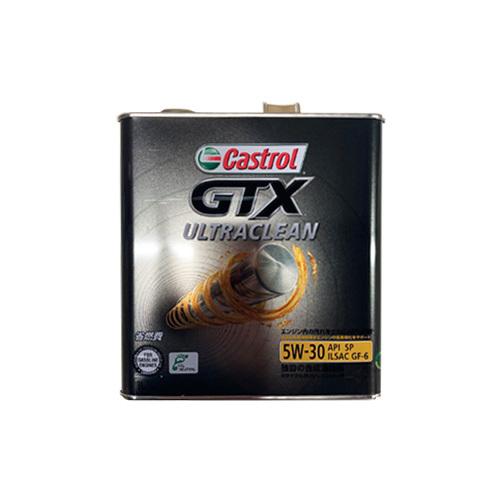 Castrol GTX ULTRACLEAN 5W-30 3L 缶 | 5W30 3L 3リットル ...