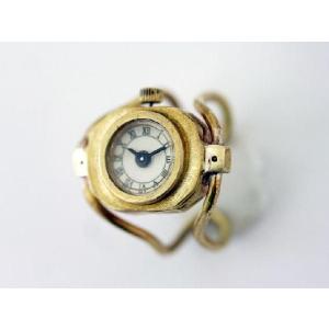 Doll Watch Laboratory ドール用 腕時計 兼 人間用 指輪型時計 03手作りリング｜desir-de-vivre