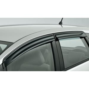 HONDA フィット ホンダ純正 ドアバイザー 4枚セット 2013.9〜 HONDA ホンダ 純正 ドアバイザー フロント リア4枚セット 08R04-T5A