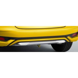 ヴェゼル HONDA ホンダ 純正 ロアガーニッシュ 高輝度シルバー リア用