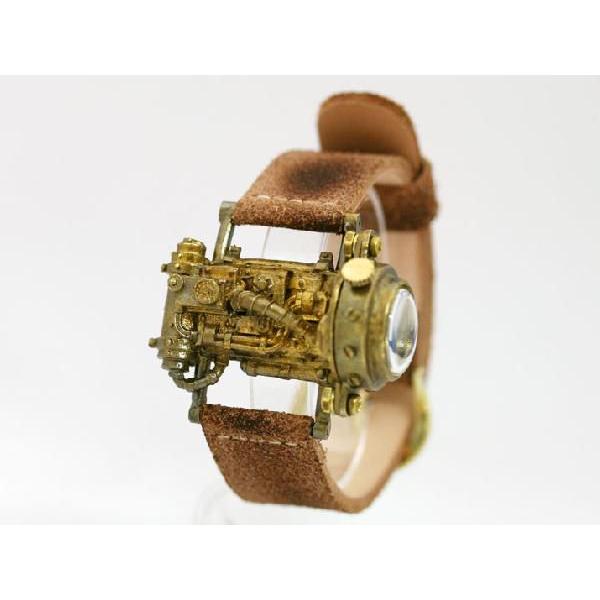 Ks Mechtopia I side view手作り腕時計