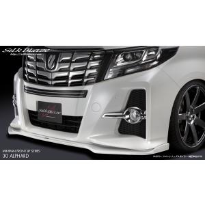 SilkBlazeエアロ2Pセット Type-S AlphardGGH3# / AGH3# SA / Sgrade / Alphard hybridAYH3# SRgrade H27.01〜次モデル 未塗装 / バックフォグなし｜desir-de-vivre