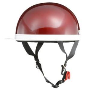 LEAD リード工業 CROSS CR-740 ハーフヘルメット キャンディーレッド | ハーフ ヘ...