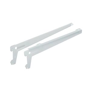 SUGATSUNE スガツネ工業 棚受 10300型 棚柱 10000型 10001型用 エレメントシステム 120-601-737 10300-00026   鋼 ホワイト 焼付塗装