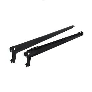 SUGATSUNE スガツネ工業 棚受 10300型 棚柱 10000型 10001型用 エレメントシステム 120-601-889 10300-00034   鋼 ブラック 焼付塗装