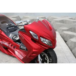 ウイルズウィン製スカイウェイブ250S フロントマスク 白 社外 中古