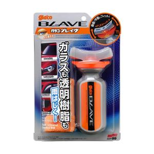 ソフト99 ガラコブレイヴ glaco BRAVE G-100 04953 | glaco ガラコ ガラスコーティング剤 撥水 コーティング 洗車 フロントガラス 撥水剤 雨 窓 手軽 車用｜desir-de-vivre