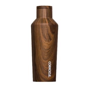 CORKCICLE CANTEEN 470ml ウッド調 3本 CORKCICLE 水筒 ボトル 470ml ウォールナット 保冷保温 真空断熱構造