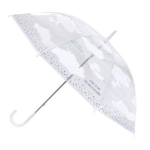 SPICE スパイス SPICE OF LIFE ハッピークリアアンブレラ クラウド HHLG5040   雨 ビニール傘 ギフト おすすめ クリア アンブレラ